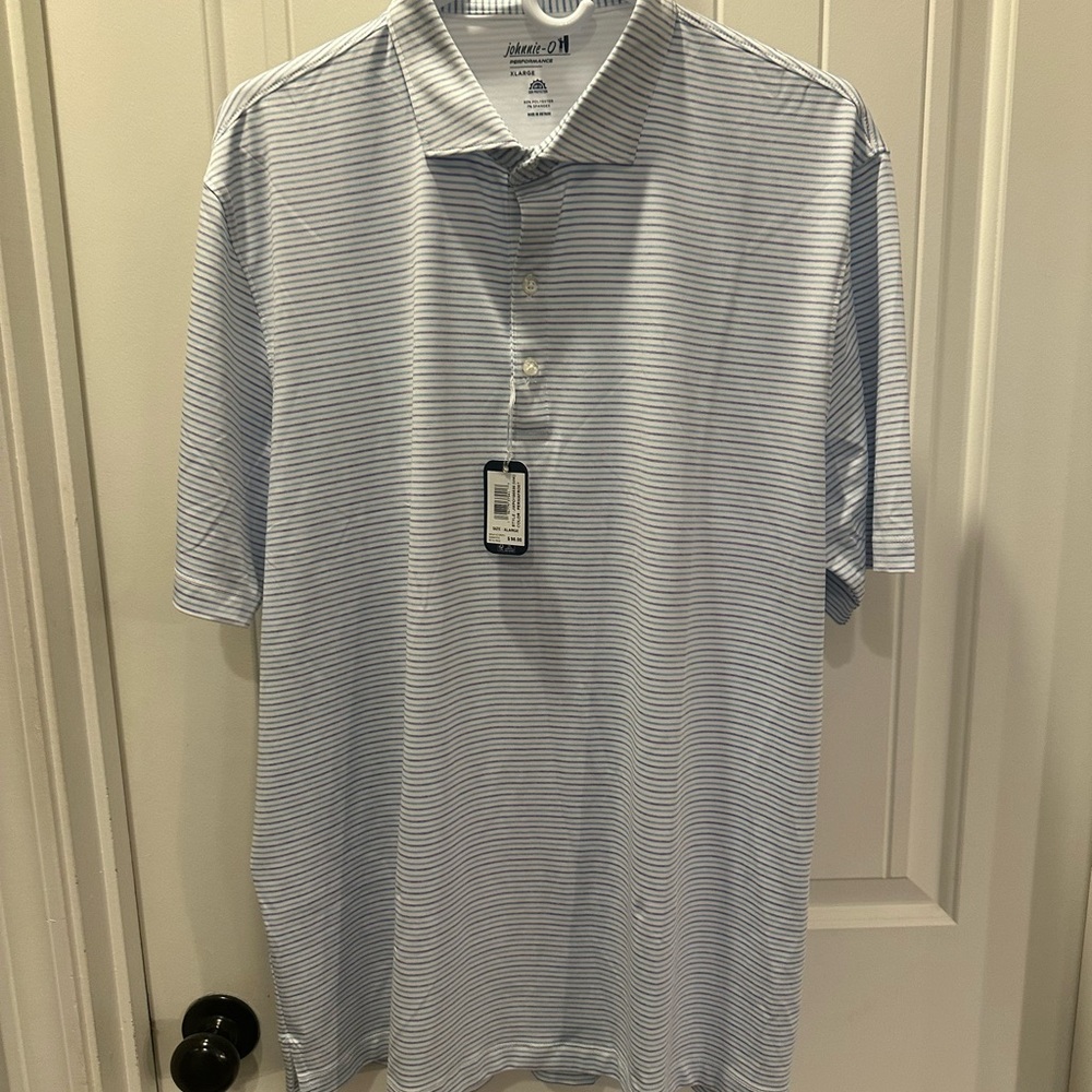 johnnie-O Performance Jersey Polo Shirt - Vik XL